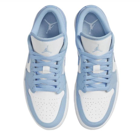 Air Jordan 1 Low 'Ice Blue' – Women's Low-Top Sneaker (DC0774-141)