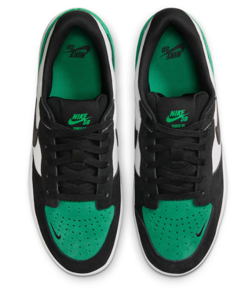 Nike SB Force 58 - WhiteBlack-Stadium Green-White (Copy)