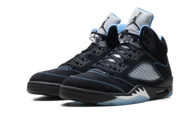 Air Jordan 5 Retro 'Black University Blue' 2026 DD0587-008