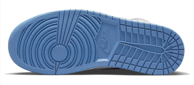 Air Jordan 1 Mid 'Cement Grey True Blue' – Heritage Mid-Top Sneaker (DQ8426-014)