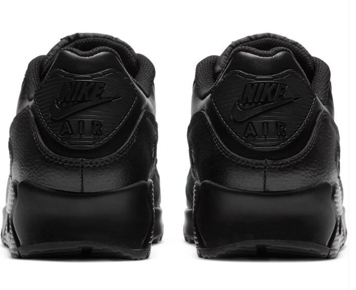 Nike Air Max 90 LTR Leather Triple Black