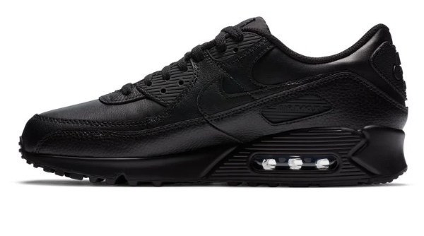 Nike Air Max 90 LTR Leather Triple Black