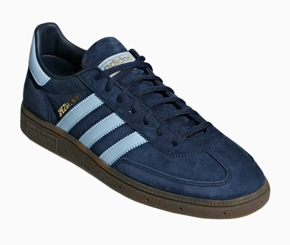 adidas Handball Spezial Sneakers, Navy Sky Blue White Gum