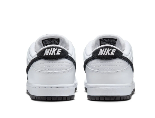 Nike SB Dunk Low Pro "White Black White"