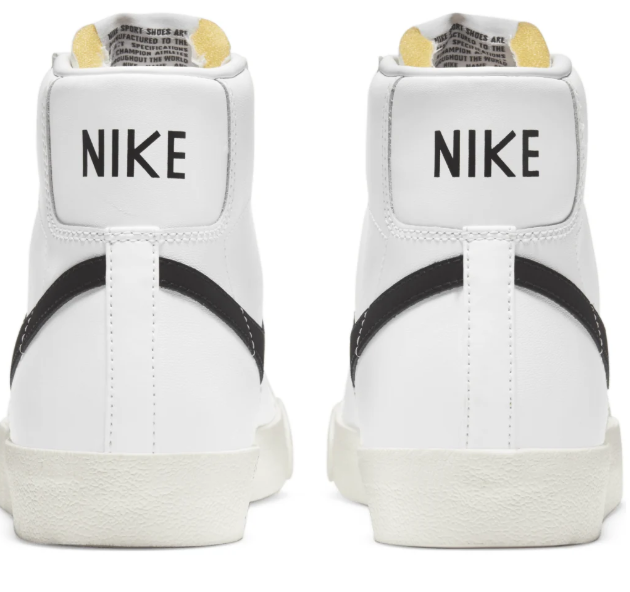 Nike Blazer Mid '77 Vintage White/Black | BQ6806-100