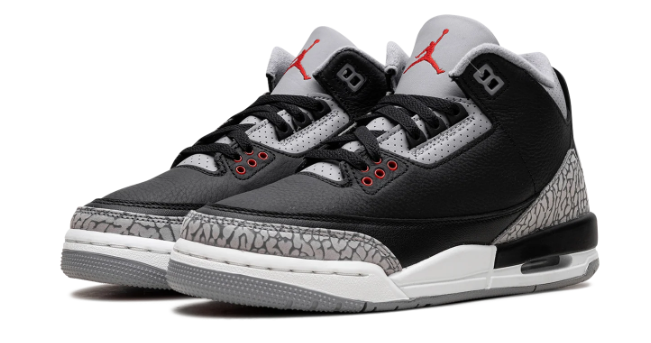 Air Jordan 3 Retro GS ‘Black Cement’ – Grade School Sneaker (DM0967-010)