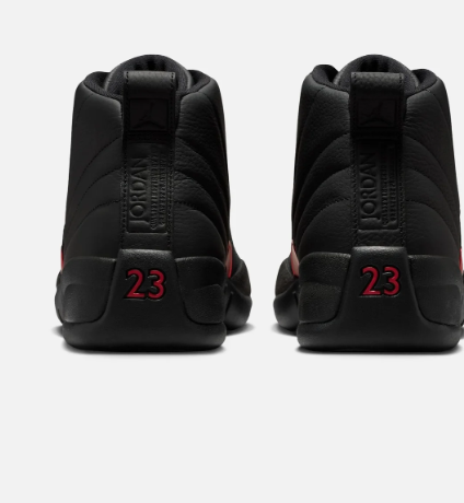 Air Jordan 12 Retro Bloodline Black Varsity Red