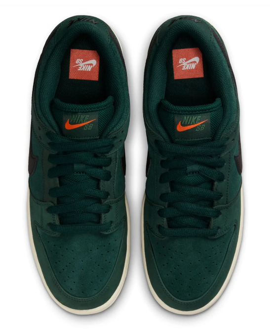 Nike SB Dunk Low Orange Label "Deep Fir" FJ1674-300