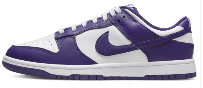 Nike Dunk Low Championship Purple Sneakers | DD1391-104