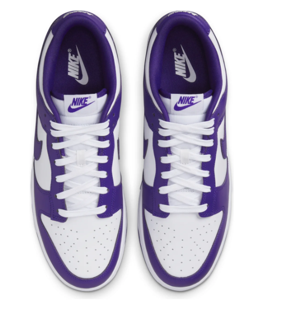 Nike Dunk Low Championship Purple Sneakers | DD1391-104