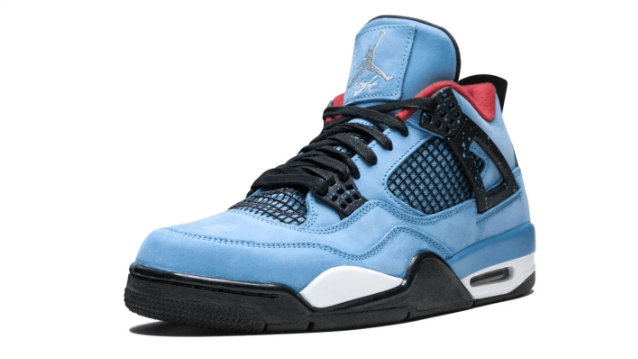 Air Jordan 4 Travis Scott Cactus Jack University Blue