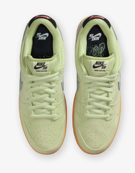 Nike SB Dunk Low Pro "Light Liquid Lime"