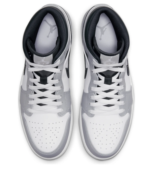 Air Jordan 1 Mid 'Light Smoke Grey' – Mid-Top Sneaker (554724-078)