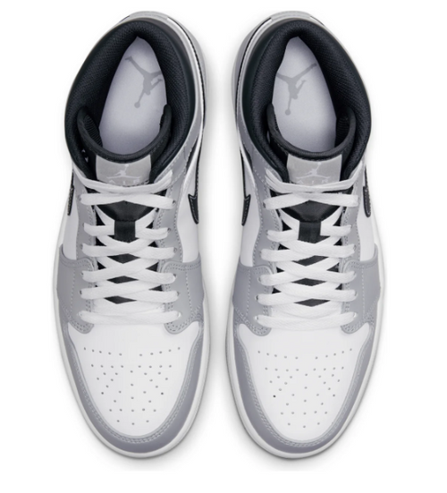 Air Jordan 1 Mid 'Light Smoke Grey' – Mid-Top Sneaker (554724-078)
