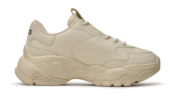 MLB Big Ball Chunky A New York Yankees Beige Sneaker | Official Team Style