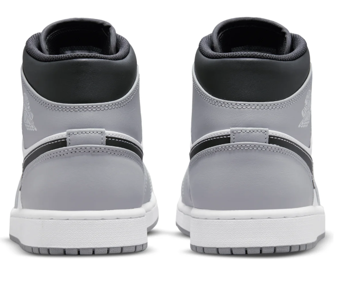 Air Jordan 1 Mid 'Light Smoke Grey' – Mid-Top Sneaker (554724-078)