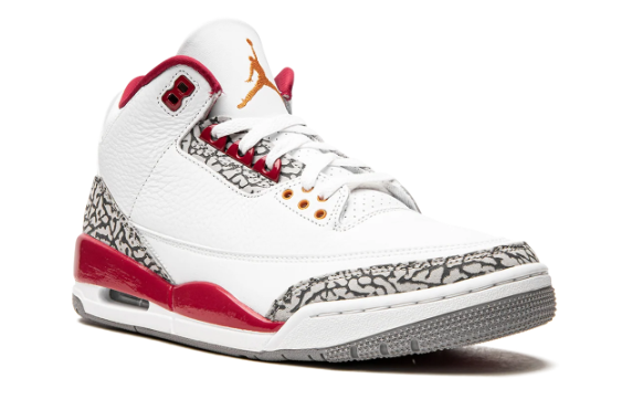 Air Jordan 3 Retro ‘Cardinal’ – Collector’s Edition Mid-Top Sneaker (CT8532-126)