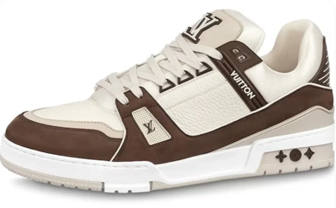 Louis Vuitton LV Trainer 'Black White Monogram' Sneakers