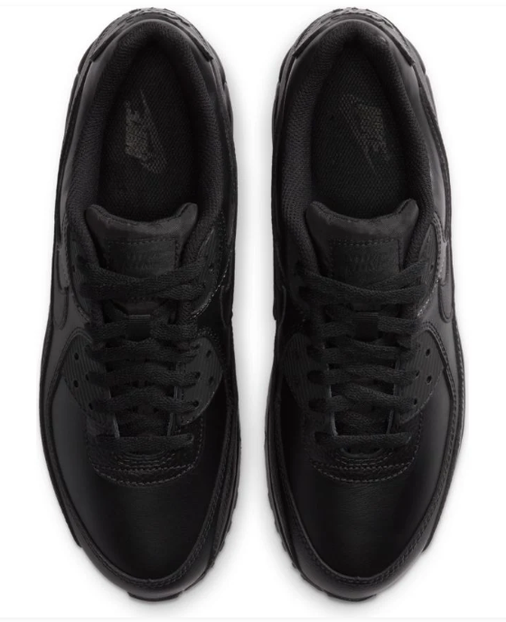 Nike Air Max 90 LTR Leather Triple Black