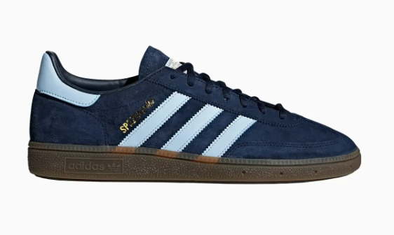 adidas Handball Spezial Sneakers, Navy Sky Blue White Gum