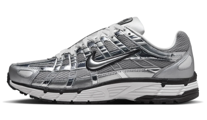 Nike P-6000 Metallic Silver Sail Black CN0149-001