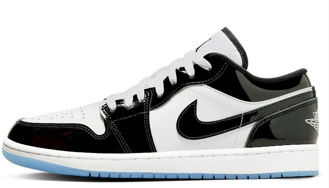 Air Jordan 1 Low SE 'Black White Concord' – Low-Top Sneaker (F1C329)