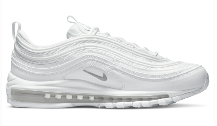 Nike Air Max 97 Triple White Sneakers | 921826-101